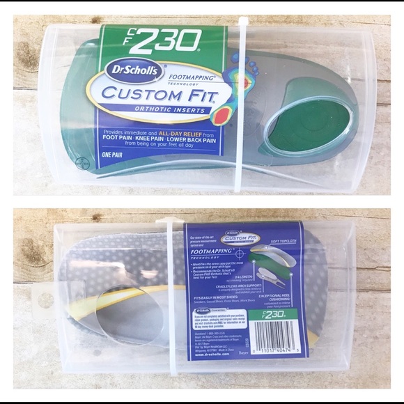 DR. SCHOLL’S Custom Fit Orthotic Inserts NIB - Picture 3 of 5
